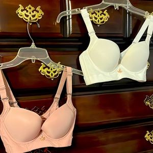 🔥HUGE DISCOUNT🔥BUNDLE OF TWO FALLSWEET PUSH-UP BRAS, both 32B, & NWOT!!!🔥